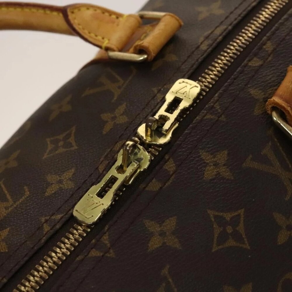 LOUIS VUITTON Monogram Keepall Bandouliere 50 Boston Bag M41416 LV Auth 125289 - Picture 12 of 16